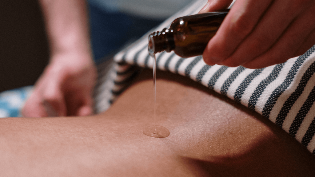 lalafuj massagem com oleos relaxantes