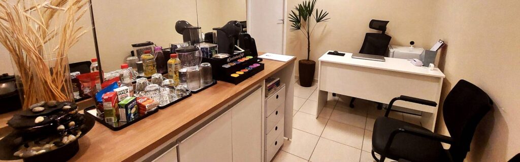 recepção clínica de bem estar fisioterapia massagem em São Paulo